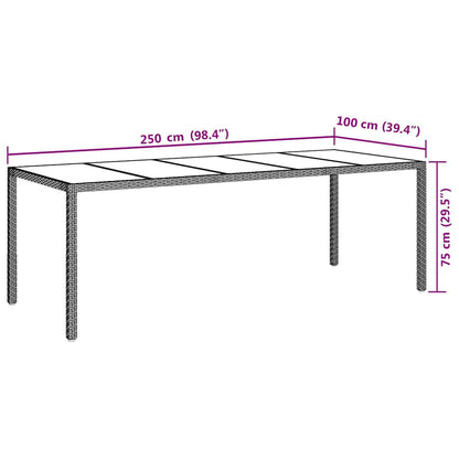 Table de Jardin 8 Places – Design Moderne & Robustesse