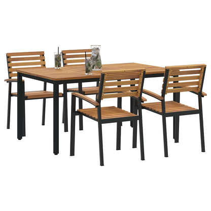 Ensemble Repas de Jardin 6 Places – Bois d’Acacia & Design Moderne