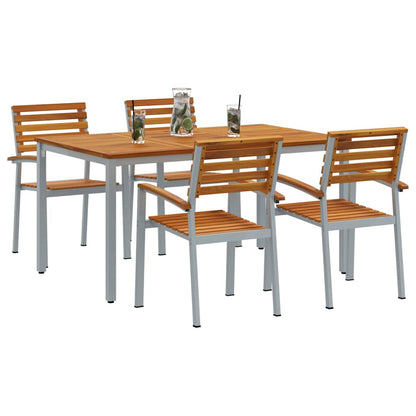 Ensemble Repas de Jardin 6 Places – Bois d’Acacia & Design Moderne