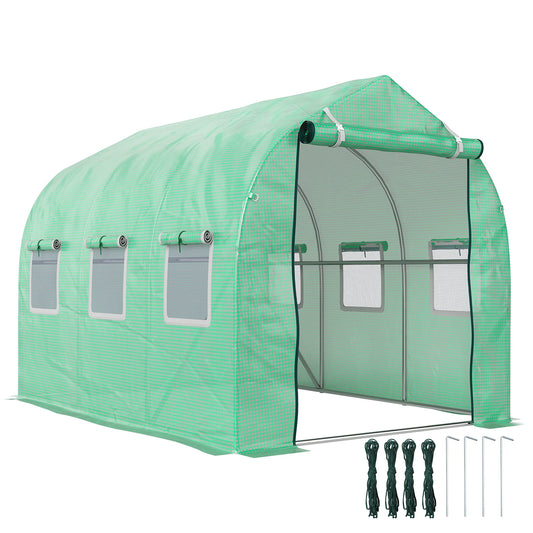 Serre Tunnel de Jardin 5,75 m² – Protection & Rendement Optimal