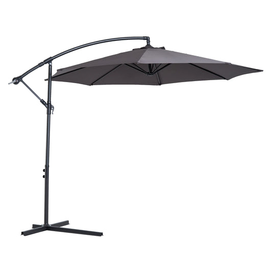 Parasol Déporté Ø 2,95 m – Ombre Maximale & Liberté Totale