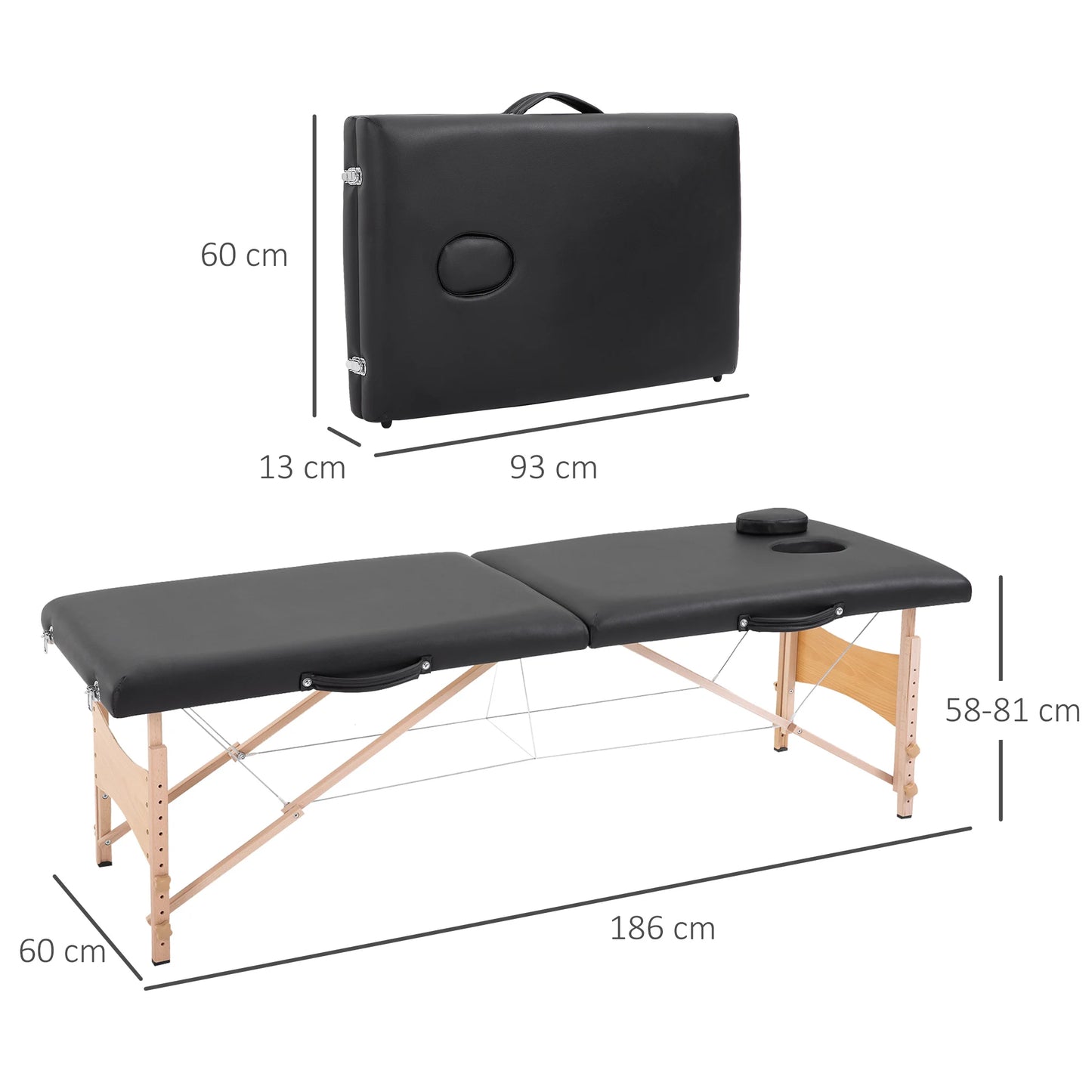 Table de Massage Pliante Professionnelle – Confort & Transport Facile